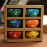 handmade terracotta round candle holder