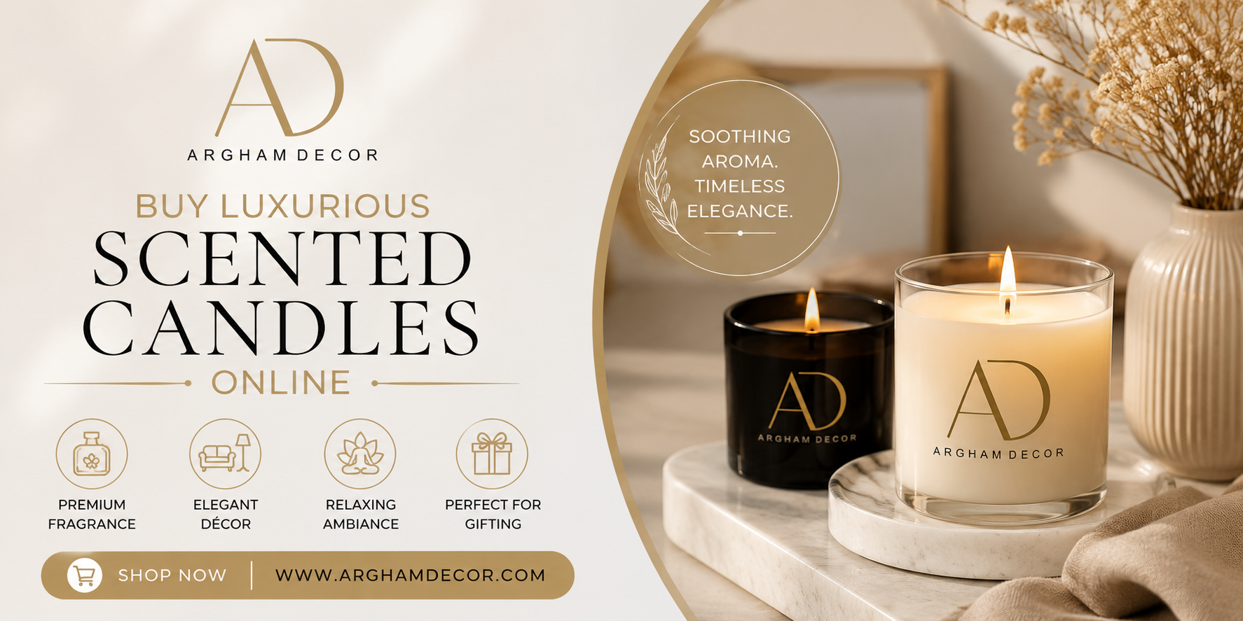 Buy Luxurious Scented Candles Online