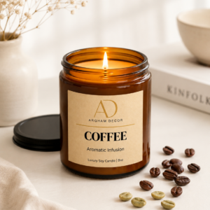 Luxury Coffee Candle – Amazing Cozy Aroma
