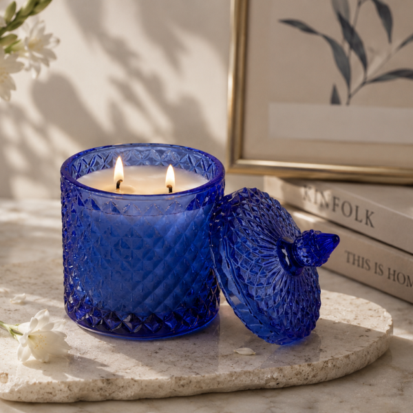 Luxury Tuberose Scented Candle – Soy Wax Candle | ArghamDecor