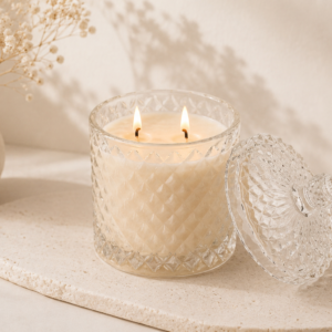 Luxury Ocean Aqua Fresh Scented Candle | ArghamDecor