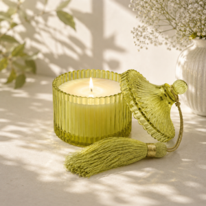 Mini Lemongrass Soy Wax Candle – Refreshing Luxury Aroma