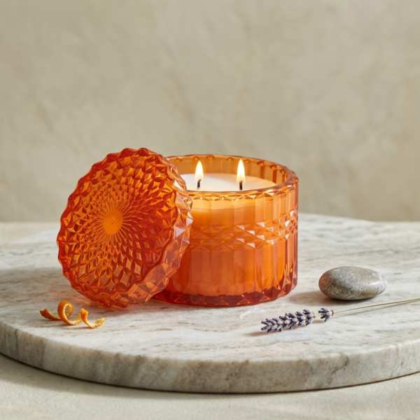 Luxe Temple Bliss Soy Wax Candle | ArghamDecor