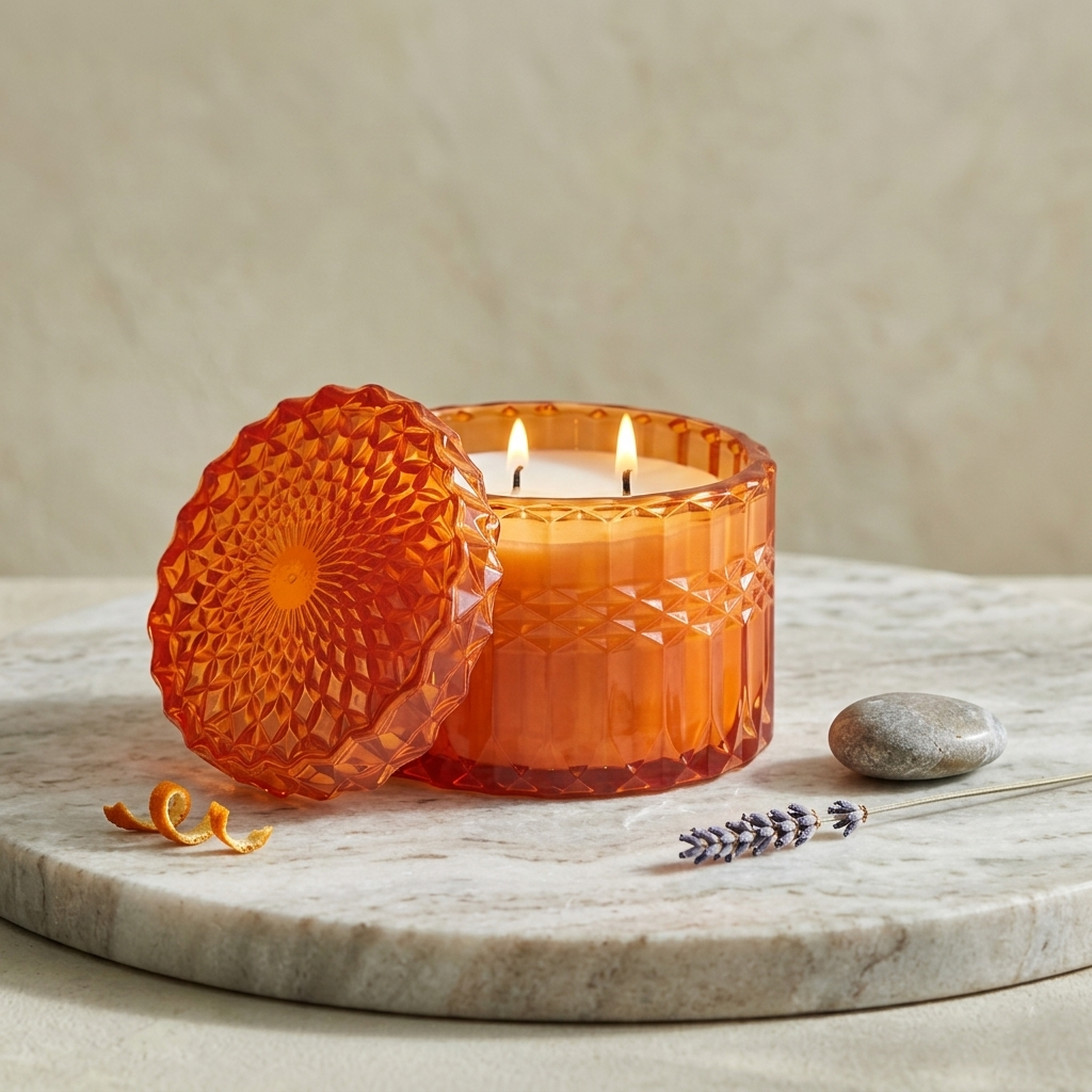 Luxury Temple Bliss Soy Wax Candle | ArghamDecor
