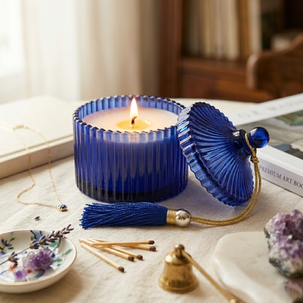 Mini Tuberose Soy Wax Candle – Magical Luxury Aroma