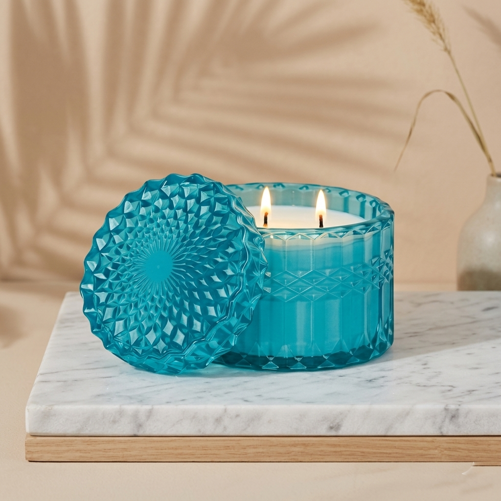 Luxe Alisha Scented Candle – Soy Wax Candle | ArghamDecor