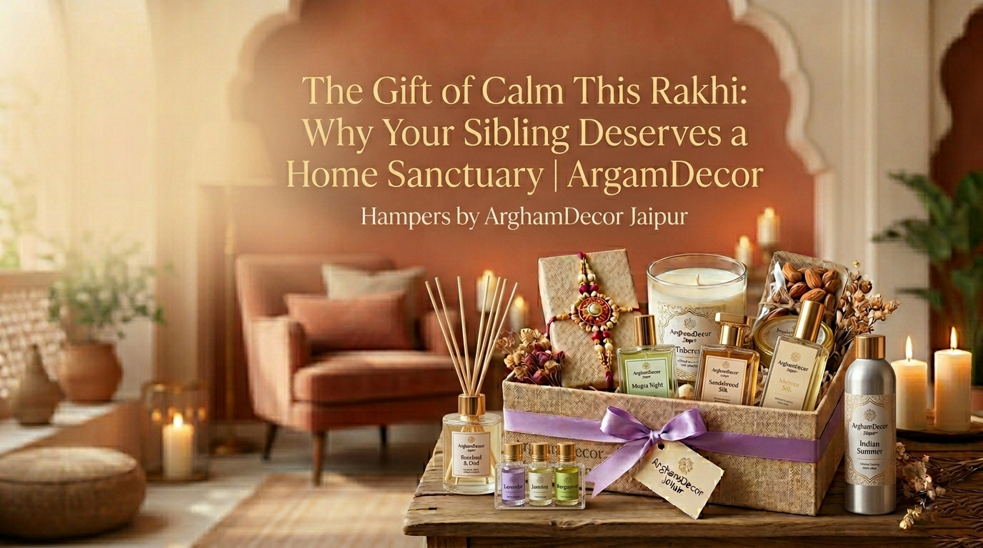 The Gift of Calm This Rakhi: Why Your Sibling Deserves a Home Sanctuary | ArghamDecor Jaipur