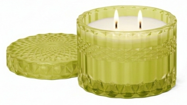 Luxe Lemongrass Scented Candle | Argham Decor - Image 2