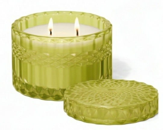 Luxe Lemongrass Scented Candle | Argham Decor - Image 4