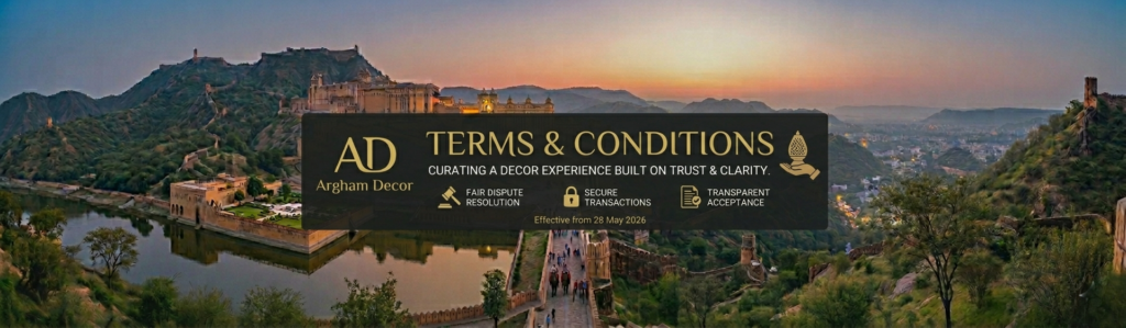 Terms & Condition Argham Decor