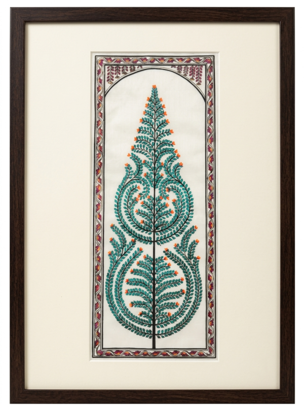 Handcrafted Tree of Life Pattachitra Painting | Authentic Indian Folk Art | Argham Decor
