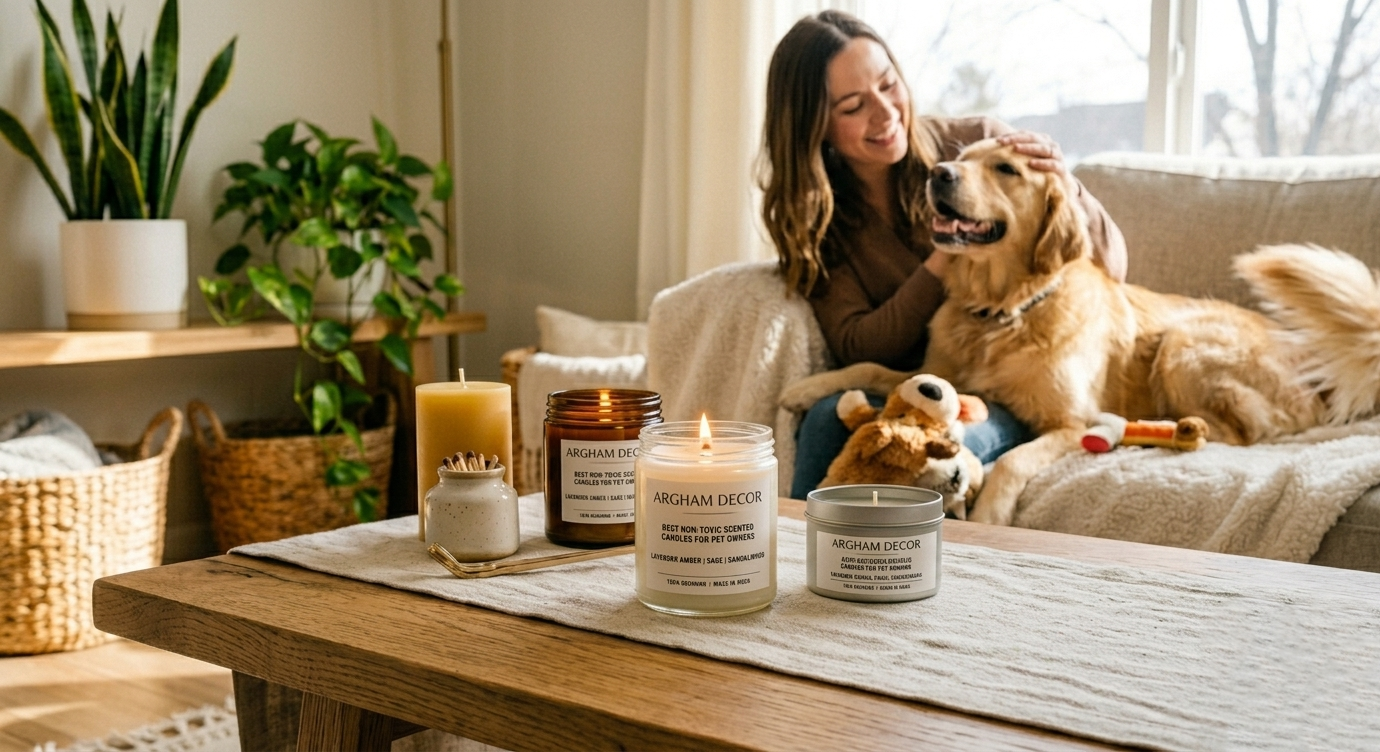 Best non-toxic scented candles for pet owners