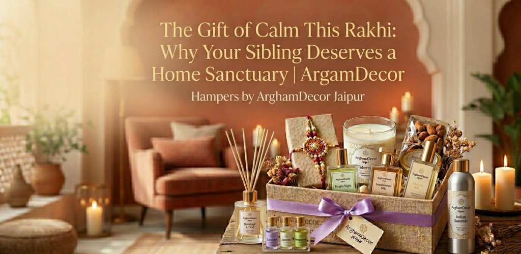 The Gift of Calm This Rakhi: Why Your Sibling Deserves a Home Sanctuary | ArghamDecor Jaipur